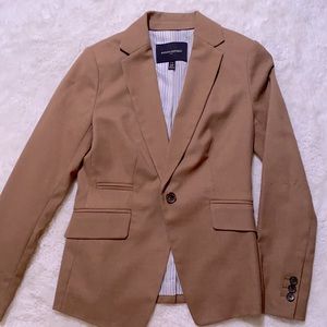 00P Blazer/Suit Jacket in Camel from Banana Republic